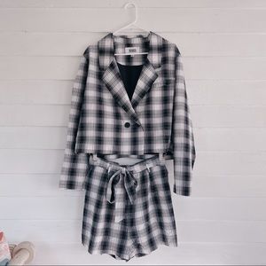 BB Dakota by Steve Madden Plaid Two Piece Set 🖤